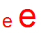 Garamond Lowercase 'e' Character